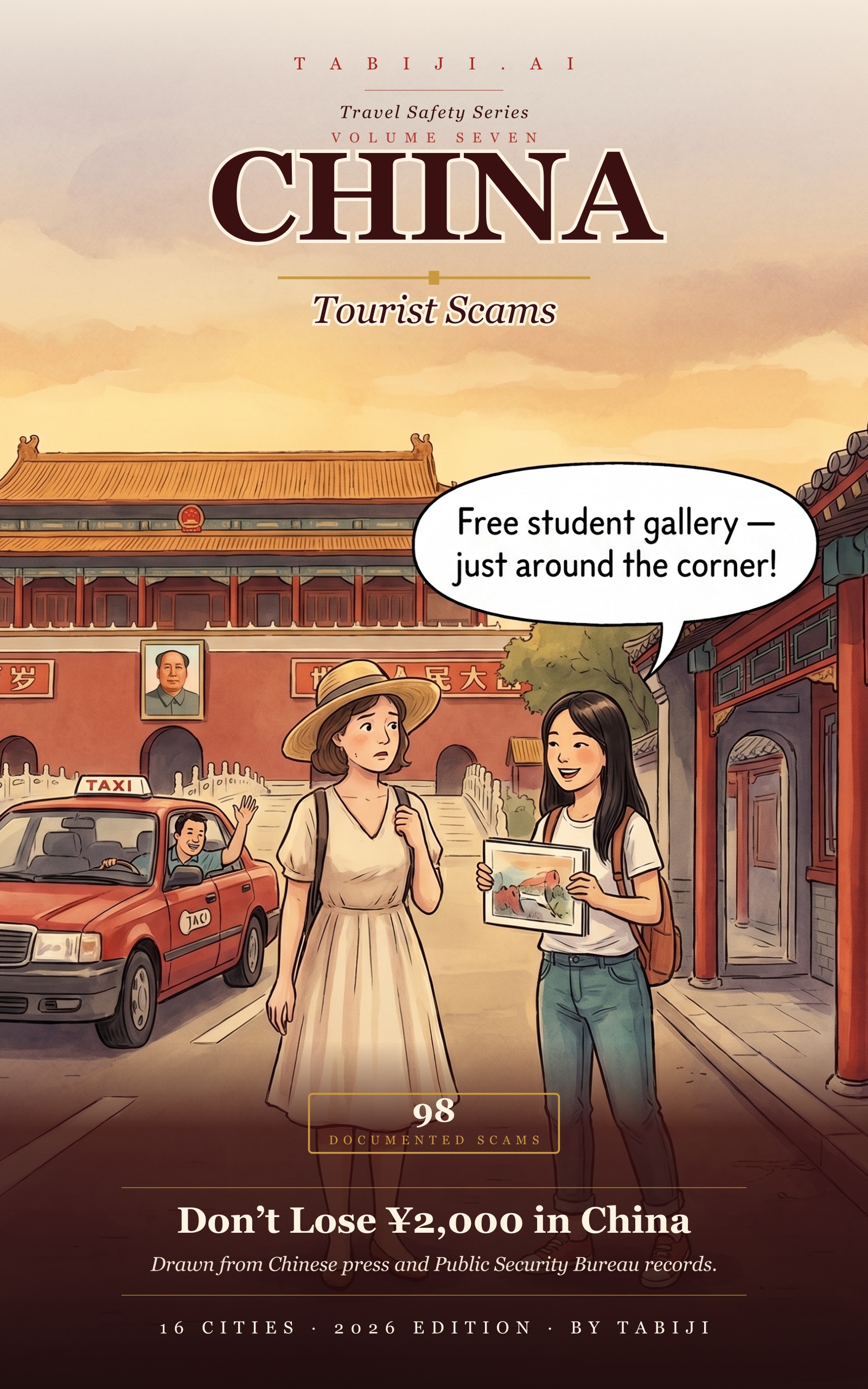 China: Tourist Scams book cover