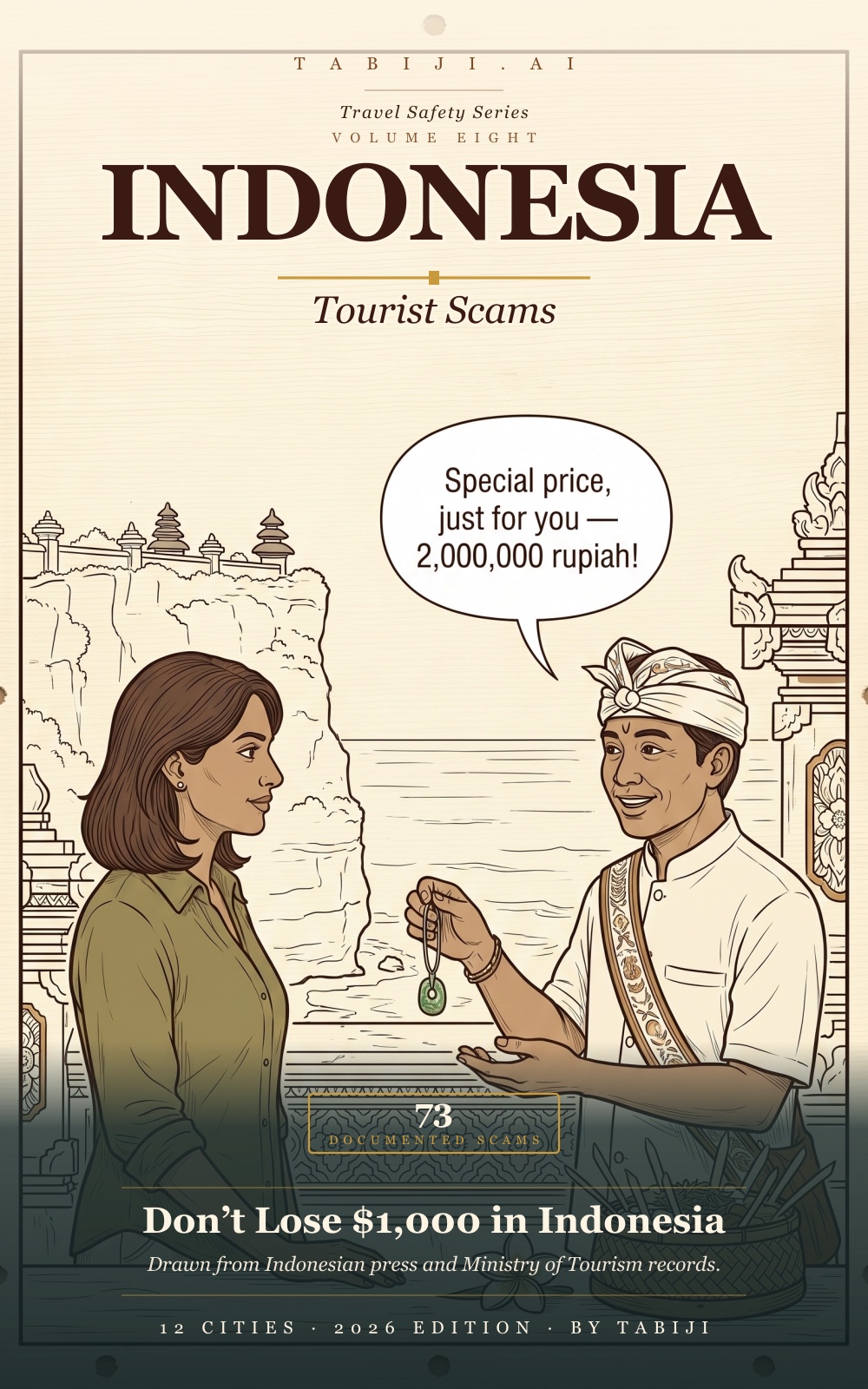 Indonesia: Tourist Scams book cover