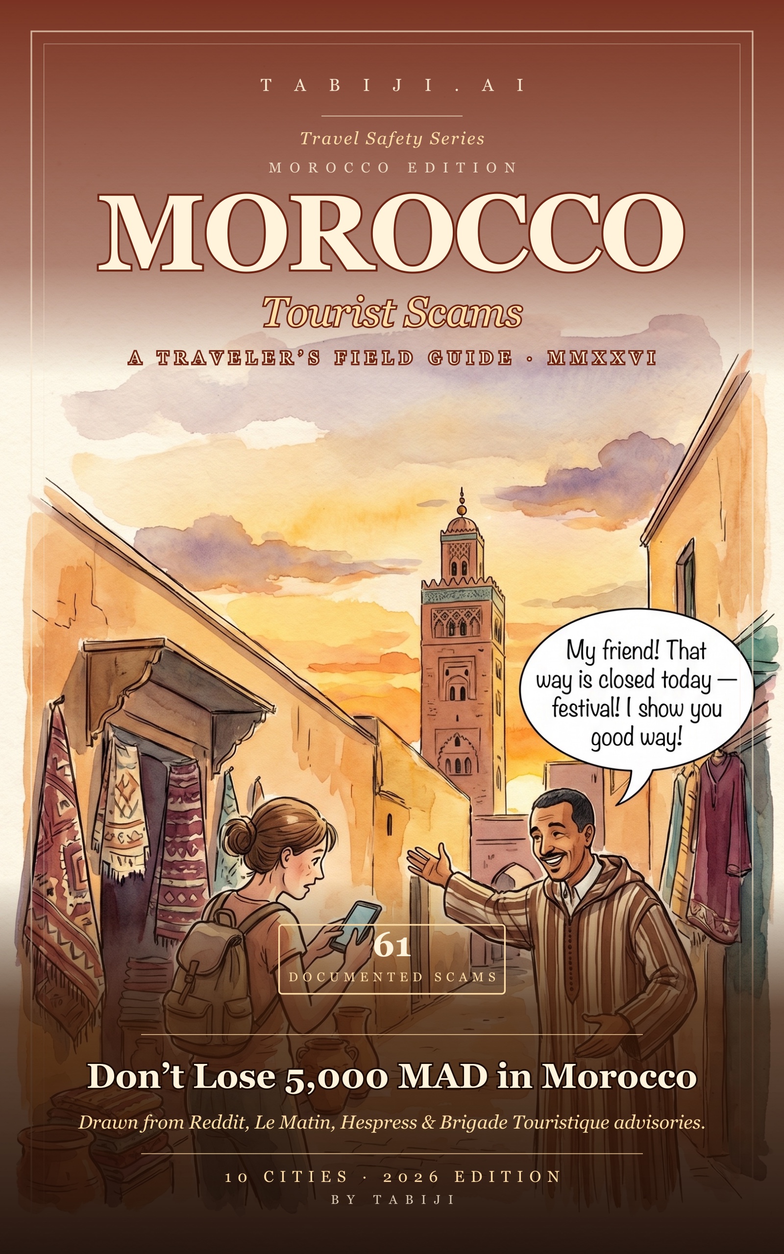 Morocco: Tourist Scams book cover