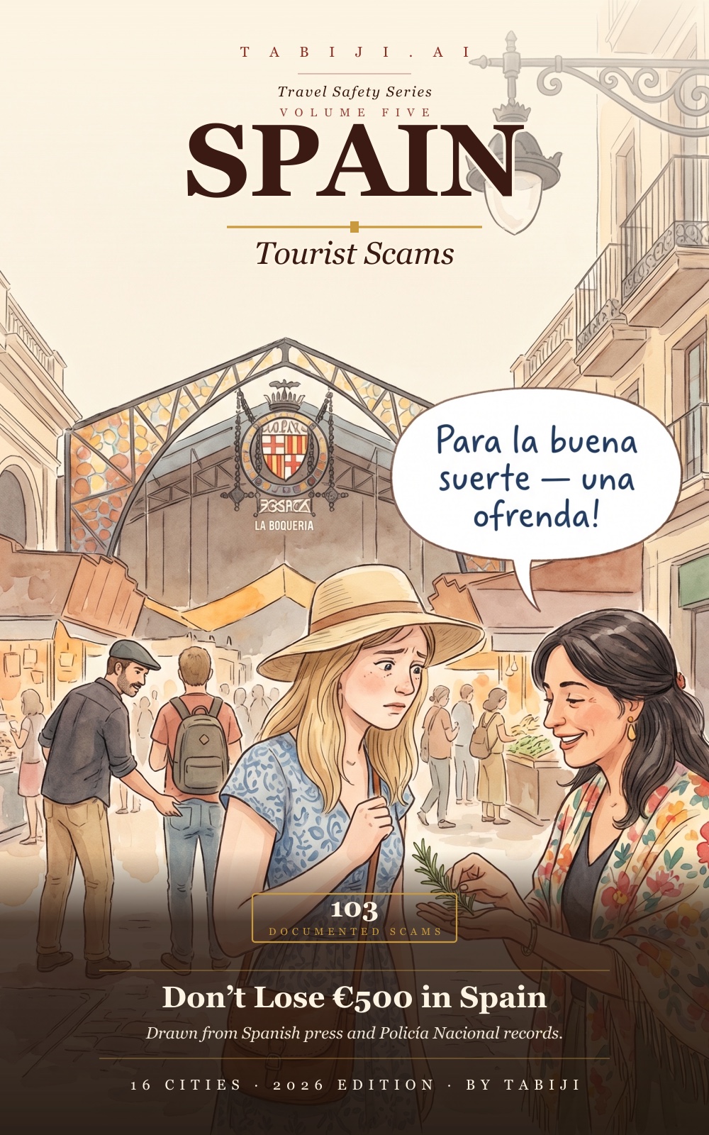 Spain: Tourist Scams book cover